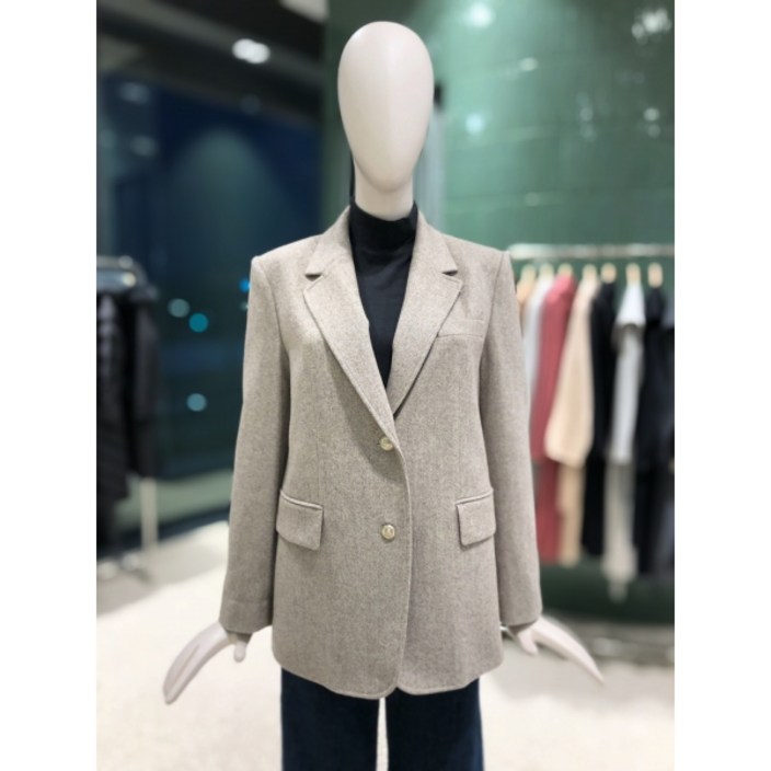 듀엘 카라넥헤링본자켓 L251PSF010