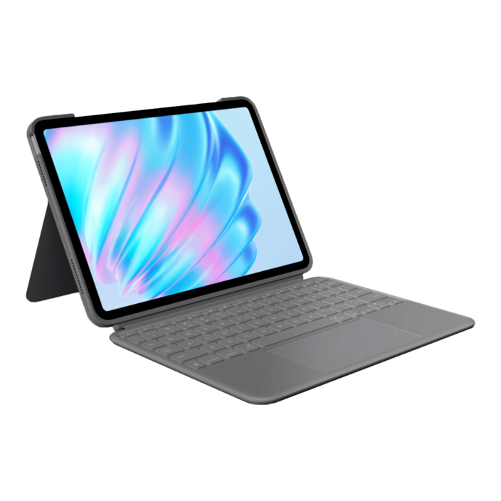 로지텍 콤보터치 iPad Air 11인치 M2 M3 5세대 키보드 케이스  영문자판, 1개