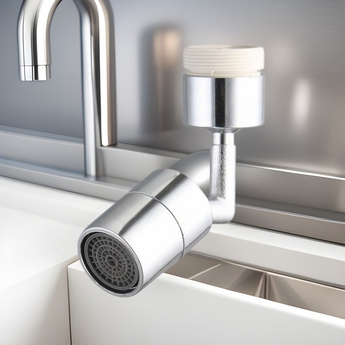 리빙봄 720도 각도조절 수도꼭지 워터탭