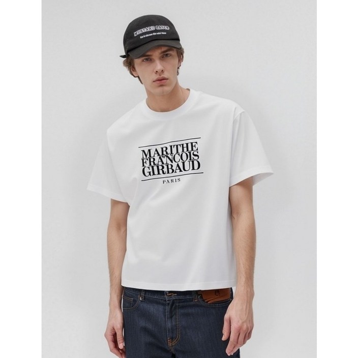 마리떼프랑소와저버 마리떼 여름 반팔 티셔츠 이브노르 의류 파우치