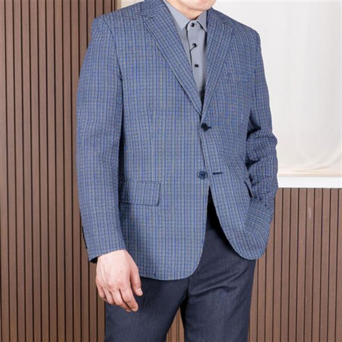 중년 남성 봄 여름 지지미 테터솔 체크 신사 콤비 자켓 중년 남성 봄 여름 지지미 테터솔 체크 신사 콤비 자켓