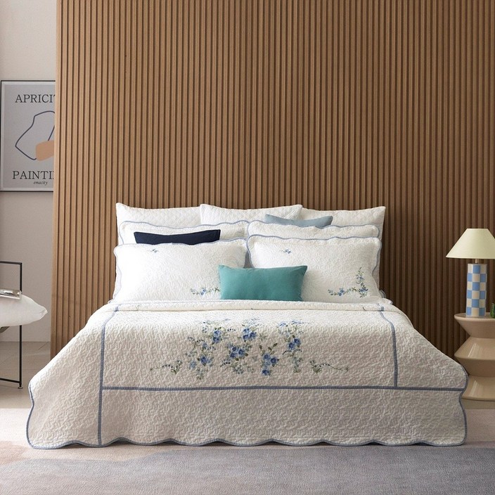 공식판매처 박술녀 순면 도톰광목 워싱 침구 이불세트 작품명 화담클래식 이불패드베개커버  빠른배송  선물추천  쾌속건조  사계절침구  부모님선물  예단혼수