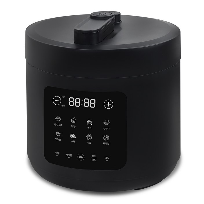 대웅 전기압력쿡 10인용 전기압력밥솥 취사 수육 영양죽 DWIH-BL6776, DWIH-BL6776, 상세 설명 참조