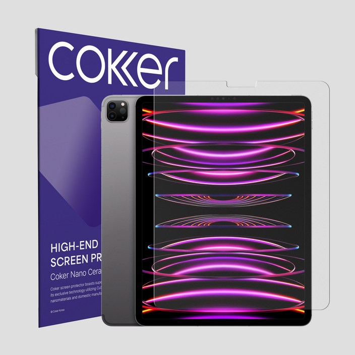 코커 COKER 아이패드 필름 종이질감 지문방지 항균, 1개