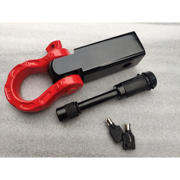 견인고리 샤클 탄소강 트레일러 U자형 후크 암 리어 리시버 콜로라도 열쇠 마운트 링 걸쇠