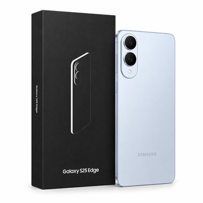 삼성전자 갤럭시 S25 Edge 자급제 SMS937N, 티타늄 아이스블루, 256GB