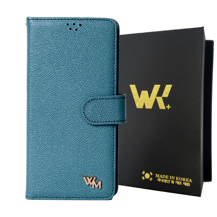 위케밀러 클래식 국산 천연가죽 카드 수납 핸드폰 케이스