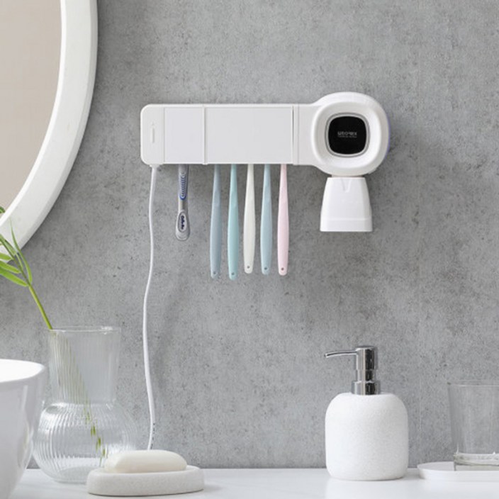 유토렉스 칫솔살균기 소독기 UV 가정용 칫솔건조기