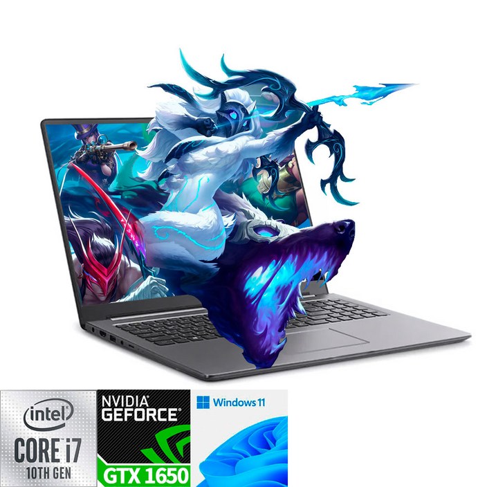 LG전자 울트라기어 17UD70N i7-10510U/32G/NVMe 1TB/GeForce GTX 1650/윈11 2560x1600 17인치 고사양 게이밍 노트북