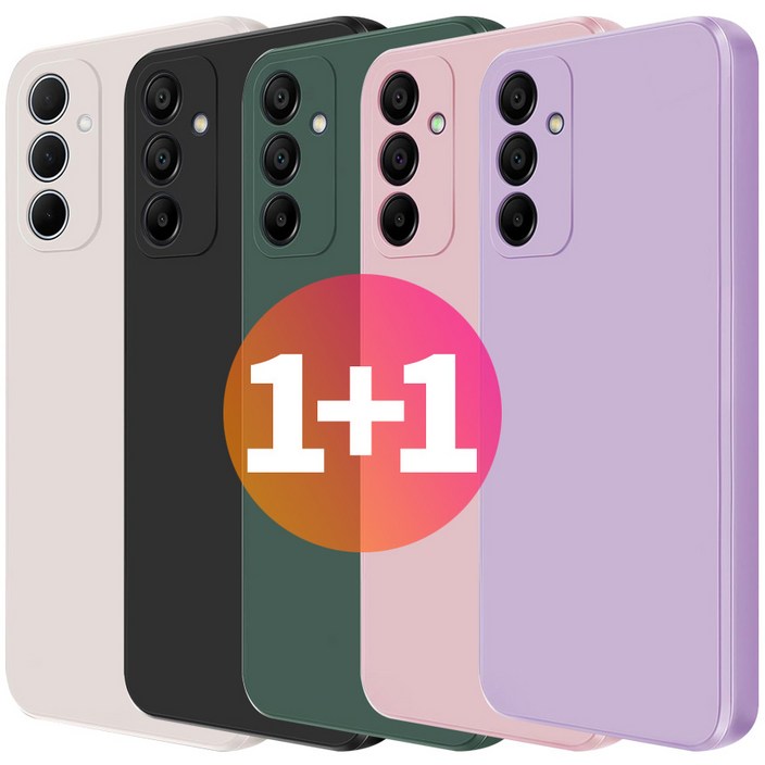 스톤스틸 11 갤럭시 S23 파스텔 컬러 사각 카메라 보호 케이스