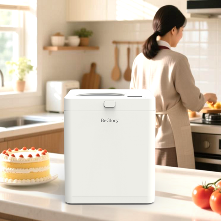 BeGlory 미니 음식물처리기 가정용 건조 분쇄 음식물 분쇄기 자동세척 2.5 L, HQD-260