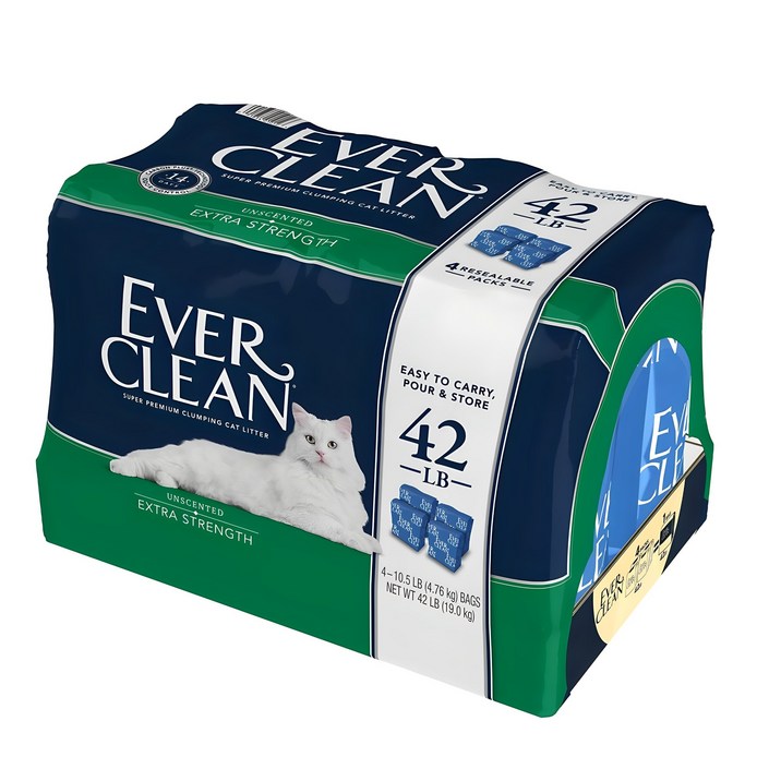 에버크린 엑스트라 스트롱  응고형 고양이 모래