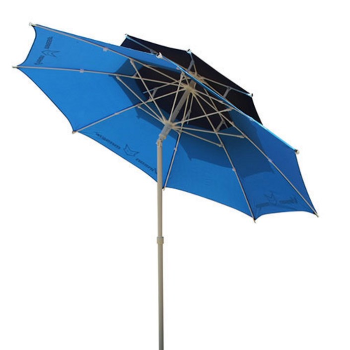 빈슨메시프 투톤 파라솔 꺾임형 2.0M, 스카이