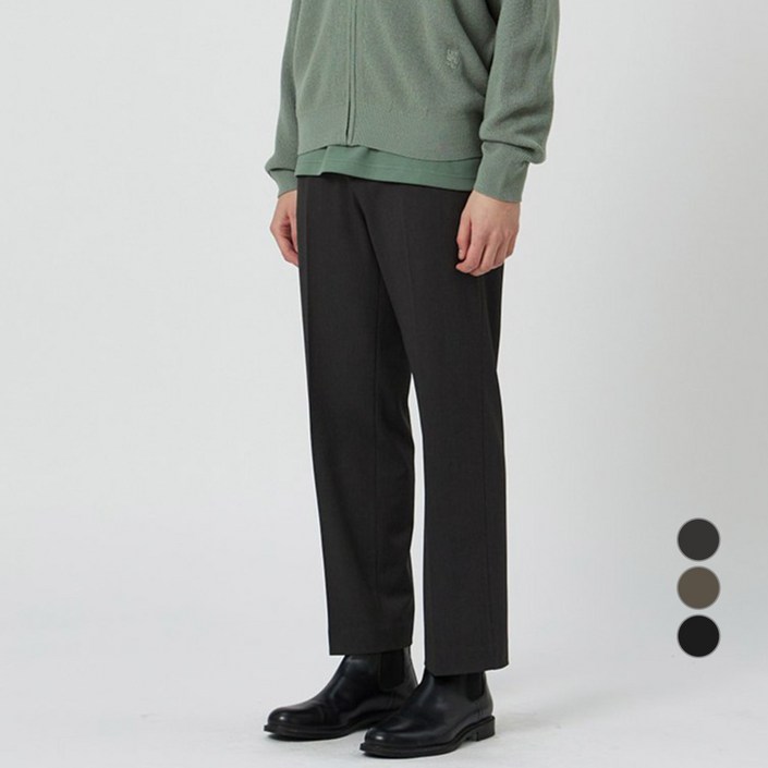 더블유스탠다드 남성용 세미 와이드 슬랙스 W4A74ROPTA05