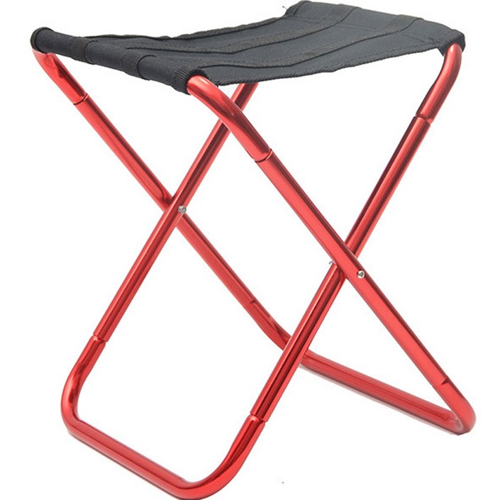 오가니코 초경량 백패킹 휴대용 캠핑 의자, 레드, 1개 20230108