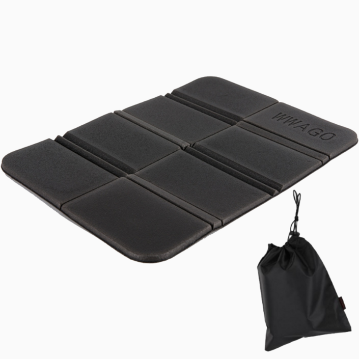 WWAGO 인포켓 사이즈 멀티 휴대용방석 + 파우치 세트