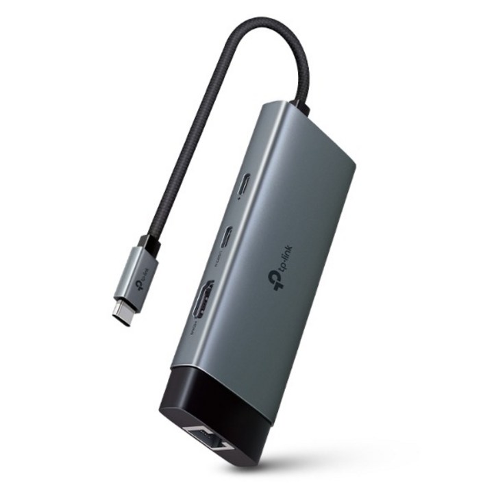티피링크 6 in 1 C타입 USB허브 UH6120C USB C A HDMI 기가 이더넷 포트