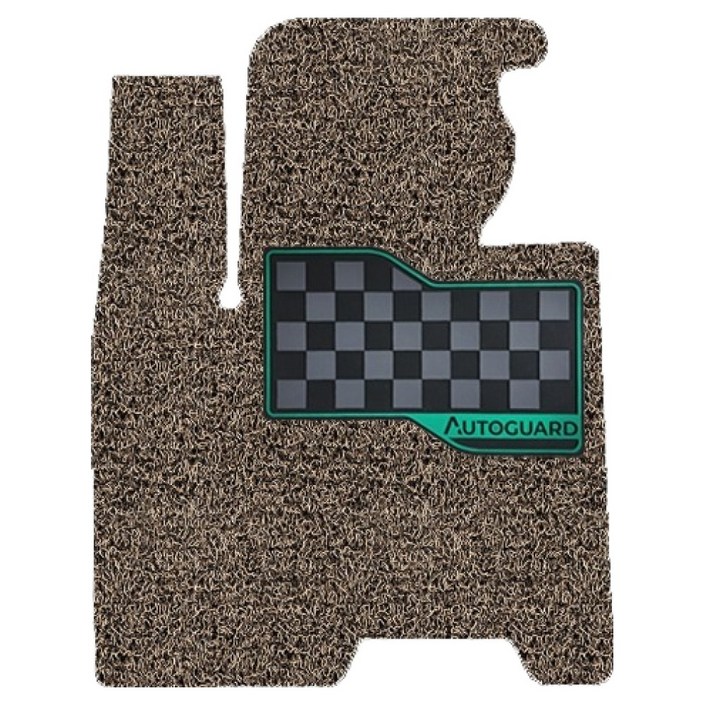 오토가드 체커보드 실리콘 발판 자동차 코일매트 운전석 확장형