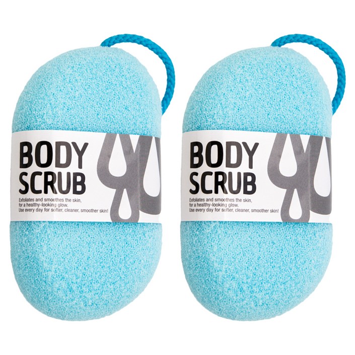 퓨어레인 바디스크럽 샤워스폰지 소프트