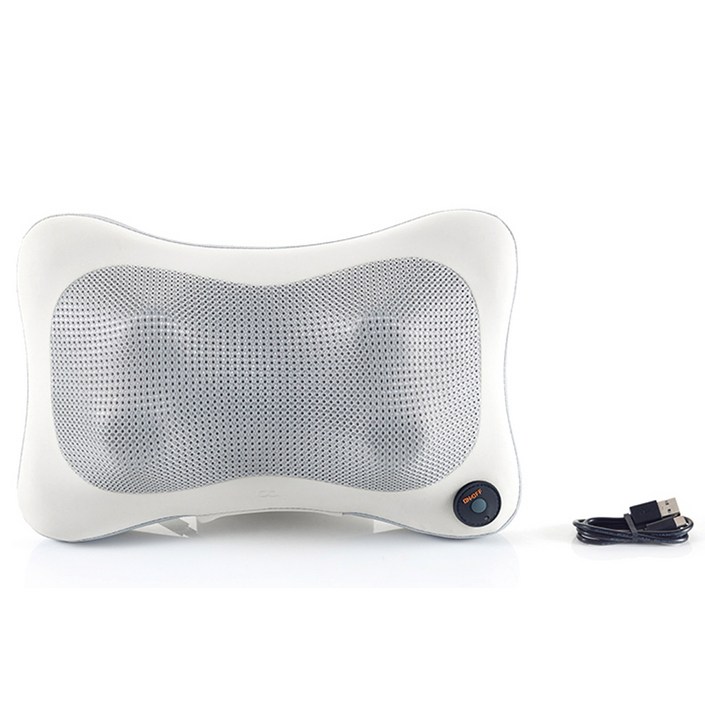 오아 바디케어 무선 안마기 쿠션형 목 어깨 등 허리 종아리 다리 마사지기