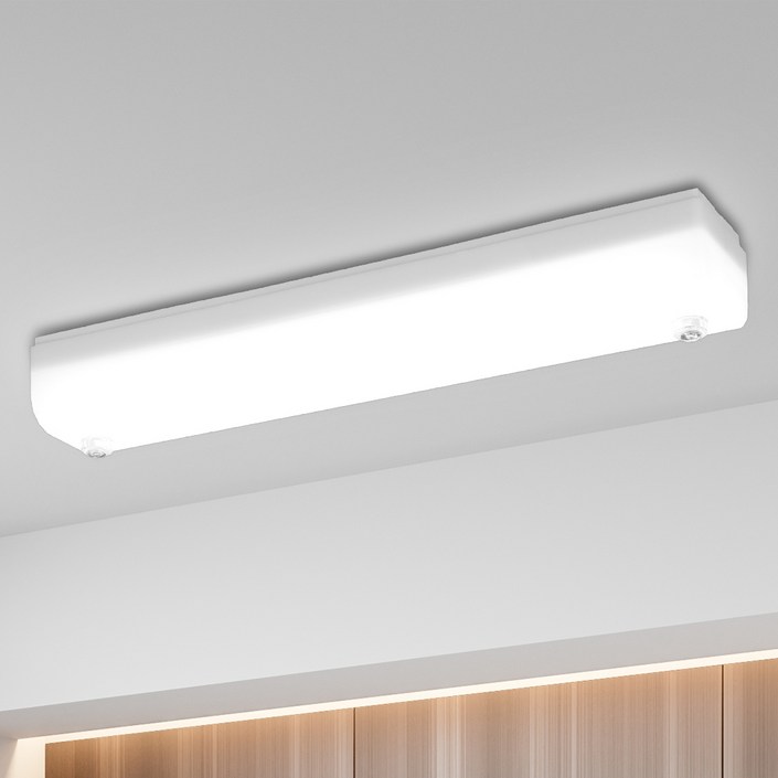 연하 은가비 유백 터널등 욕실등 삼성칩 LED20W, 화이트 주광색