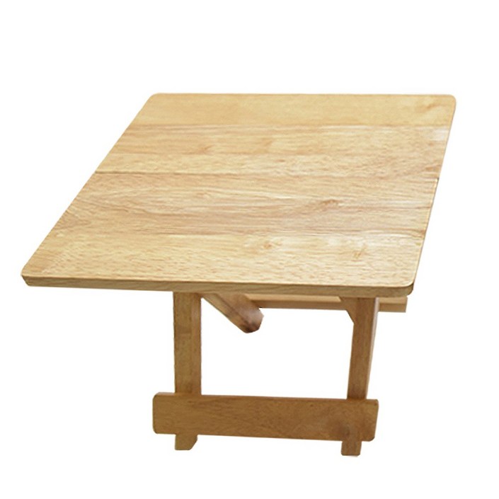 다드림 원목 미니 접이식 테이블 사각