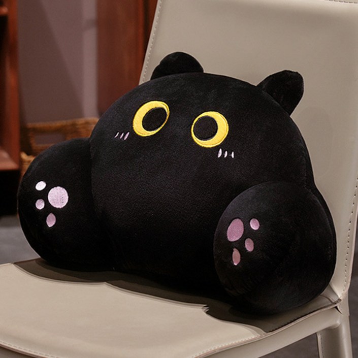 더플로우커머스 홈플로우 캣츠 푹신냥 허그 등받이 쿠션