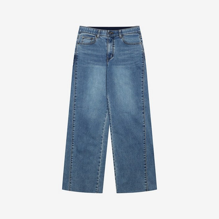 베스띠벨리 세미 와이드핏 라인 데님 팬츠 BLPKI2265