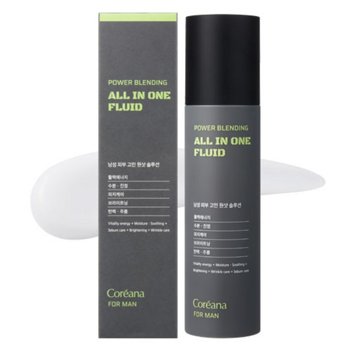 NEW코리아나 포맨 파워블렌딩 올인원 플루이드 150ml, 150ml, 1개