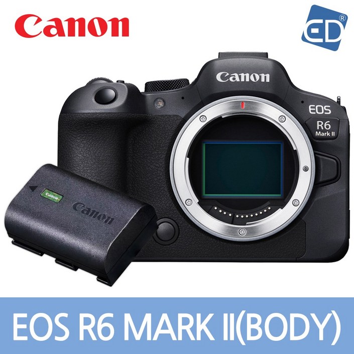캐논 정품 EOS R6 Mark II 바디 풀바디정품배터리ED