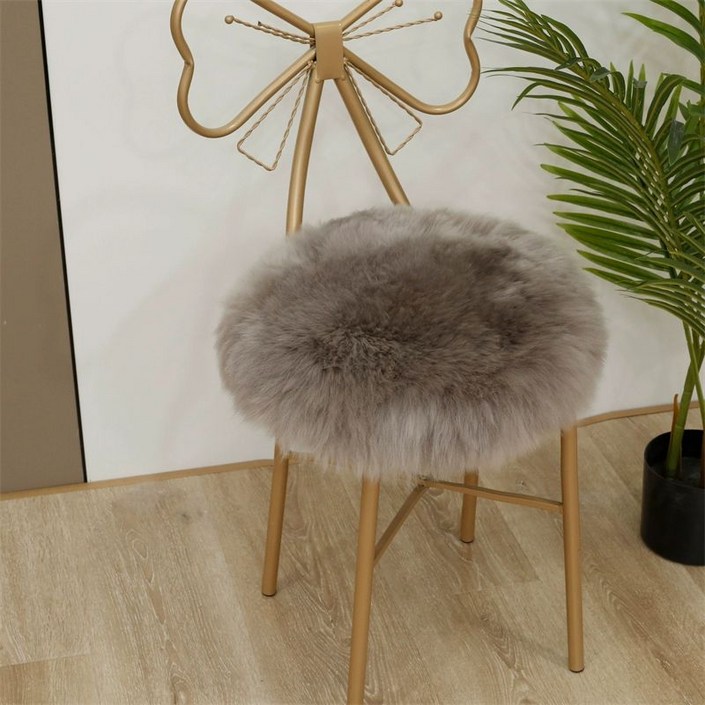 호주수입 천연양모방석 양털 방석 천연양모 두꺼운