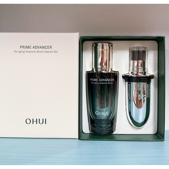 오휘 프라임 어드밴서 디에이징 앰플 세럼 더블 증량 기획 세트 50ml50ml 당일발송, 1개, 90ml 오휘 프라임 어드밴서 디에이징 앰플 세럼 더블 증량 기획 세트 50ml50ml 당일발송, 1개, 90ml