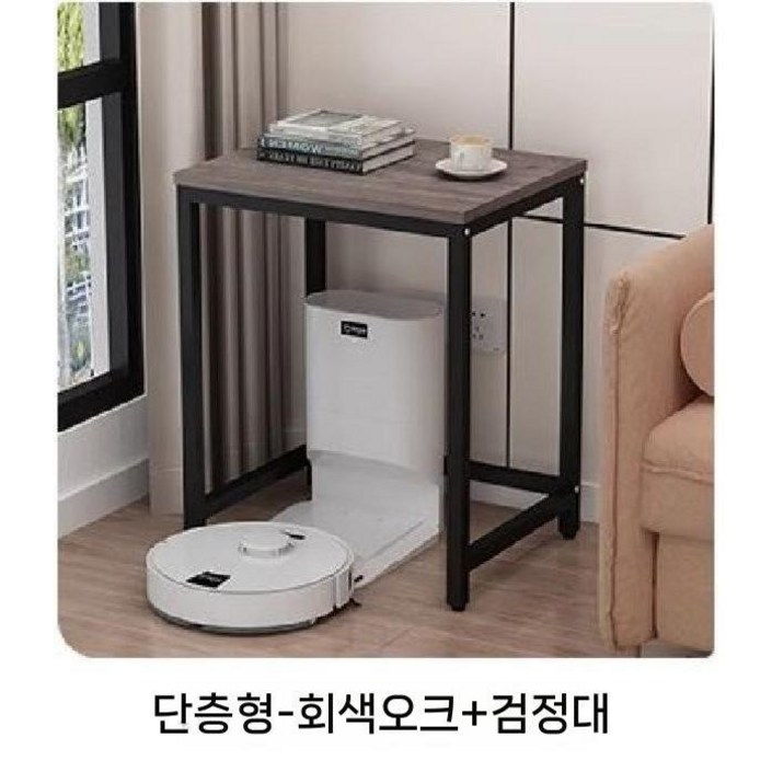 공부  셋방 길이 소책상 컴퓨터 간이 소 책상 월넛 화이트