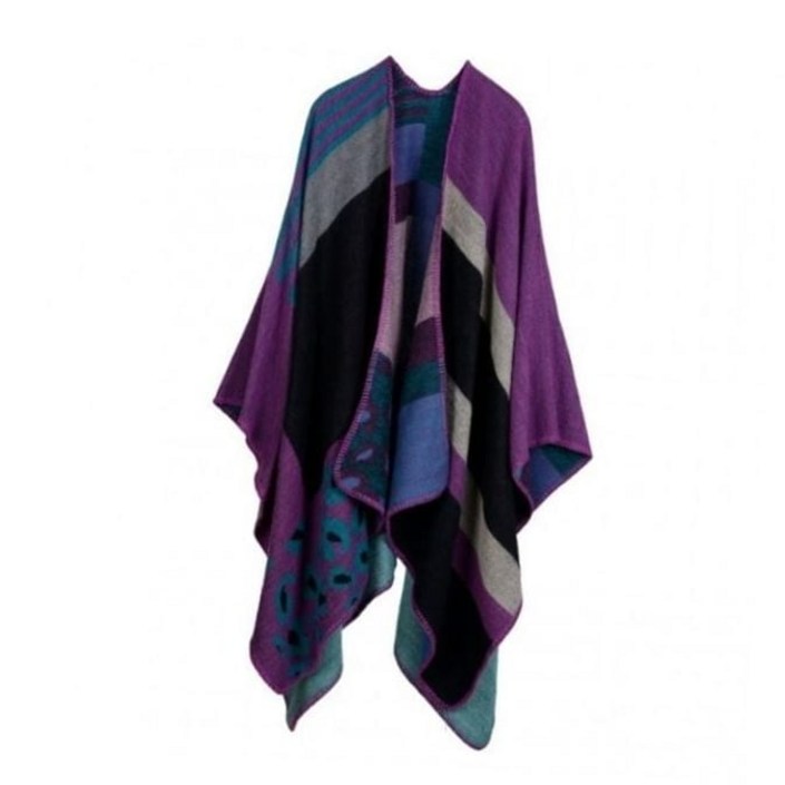 숄가디건 대형 어깨 안꾸민듯 숄가디건여성 망토 니트