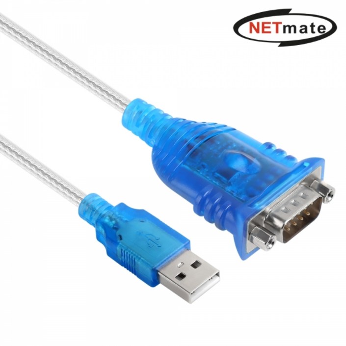 NETmate KW-525 USB TO 시리얼(RS232) 변환기(Prolific)(0.45m), 1개