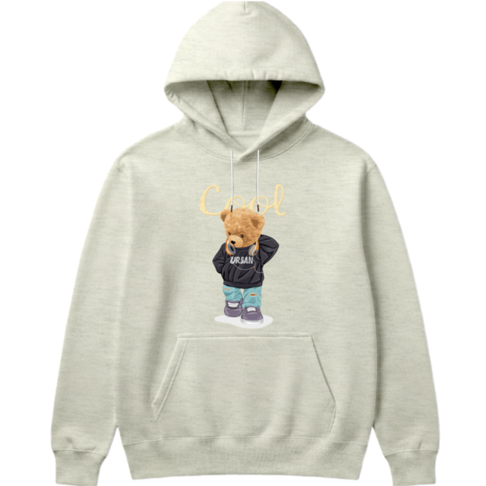 [L:ARIX] 래릭스 에센셜컷 귀여운 곰돌이 후드티