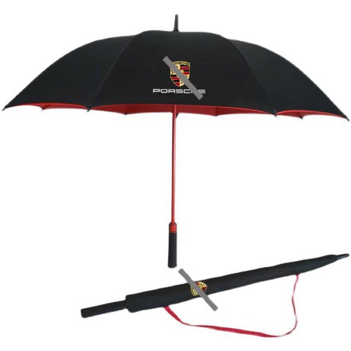 포르쉐 장우산 골프우산 카이엔 911 718 마칸 타이칸 자외선차단 대형 큰 우산