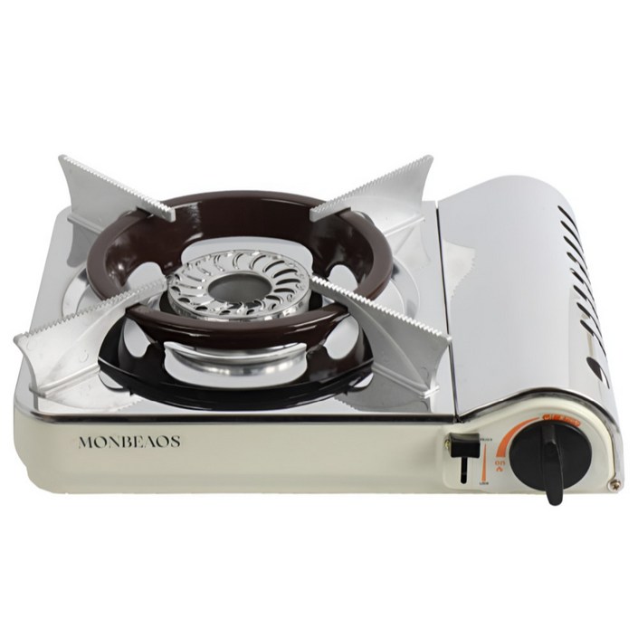 특허받은 국산 회오리불꽃 몽비오스 국산 고화력 휴대용 가스버너 바람막이 가스렌지 내외연식 26년형