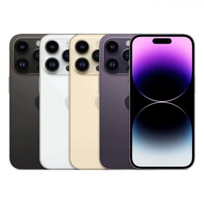 애플 아이폰 14 프로 128GB A2890 공기계 중고폰 리퍼폰 모든 부품 100 정품, 딥퍼플, 128GB