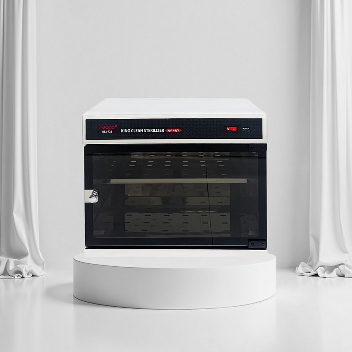 소도기 UV 살균기 자외선 소독기 미용실 네일샵 멸균기 적외선 미니 핸드폰 컵 책, BS722