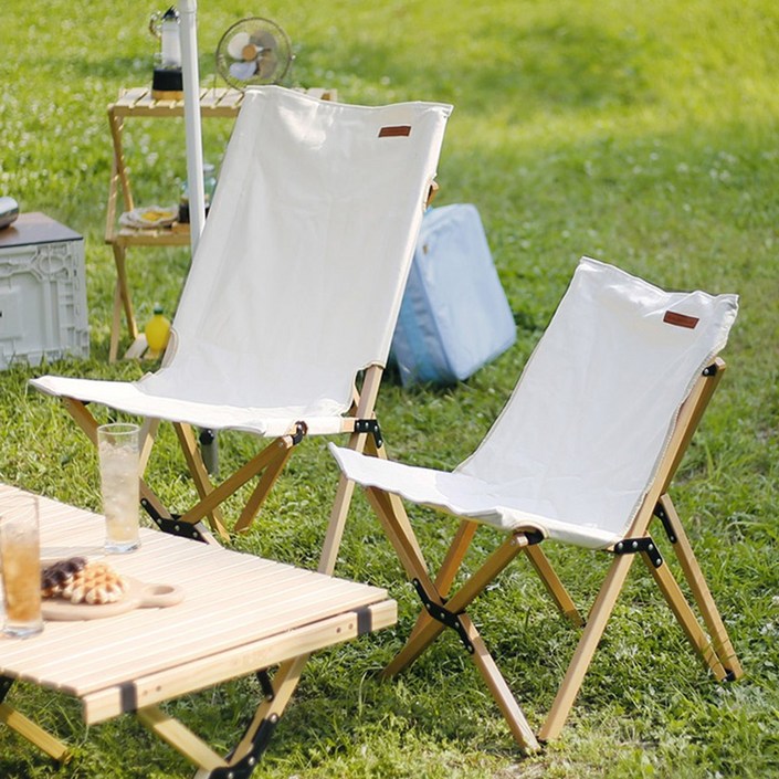 캠핑 우드 릴렉스 체어 의자
