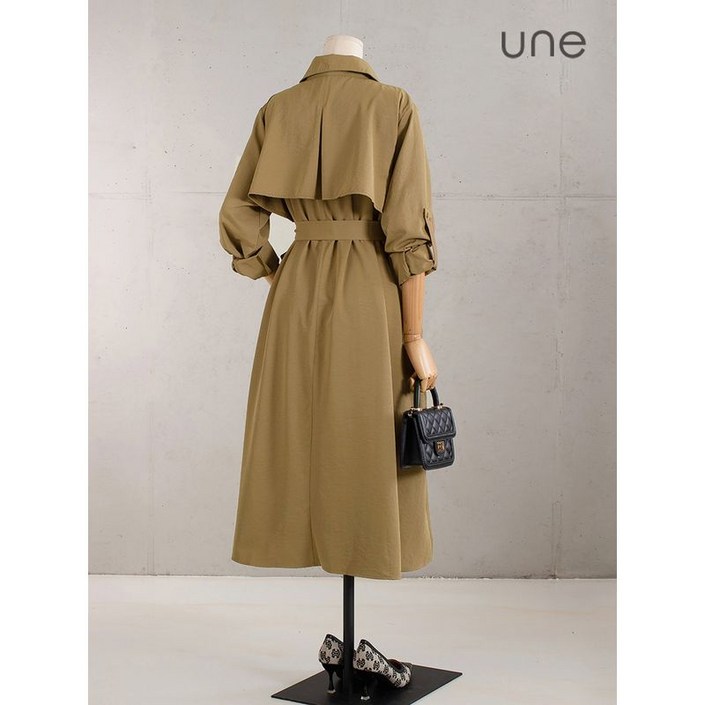 윈 UNE트렌치무드 스타일리쉬원피스
