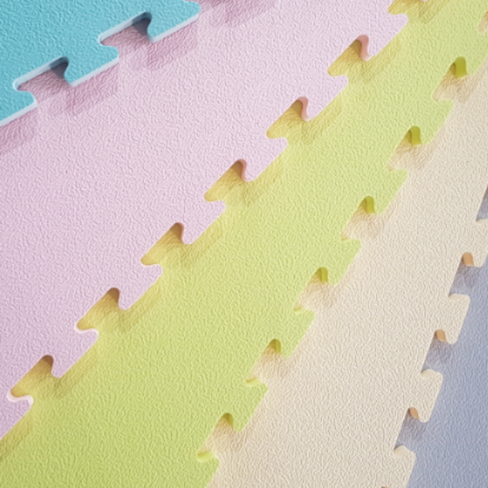 노랑시소 1x1m 대형 어린이집매트 놀이방매트 퍼즐매트 층간소음매트 교회 아기 거실 바닥 유아 매트, 연한그레이, 1개