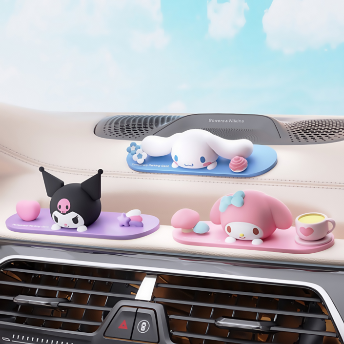 자동차 인테리어 장식 중컨트롤 귀여운 캐릭터 차량용 대시보드 미니 피규어