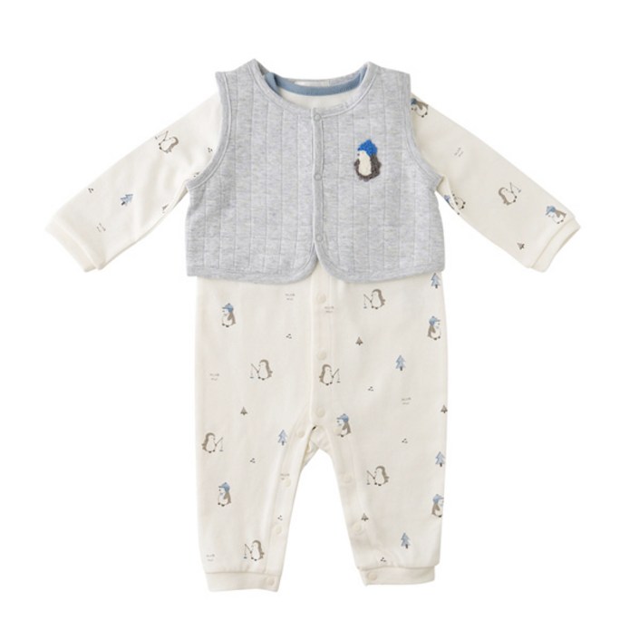 밍크뮤 윈터핑핑세트우주복 CR 34C7004104 겨울 시즌의류 선물 외출용