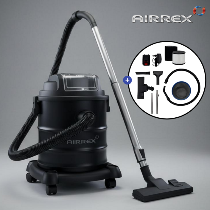 에어렉스 업소용 무선 청소기 BLDC 건습식 진공청소기 대용량 산업용 20L, LVCBL6000, 단일색상
