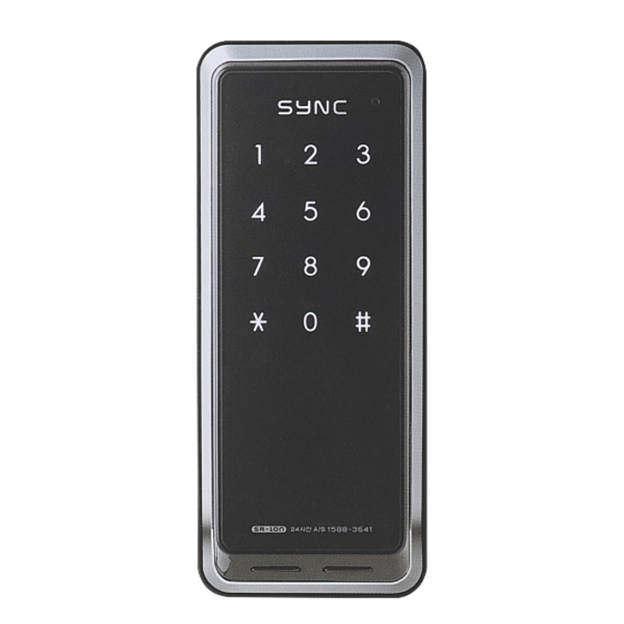 포유 솔리티 SYNC 디지털 도어락 SR 10N 보조키 현관 상가 빌라 도어록 번호키