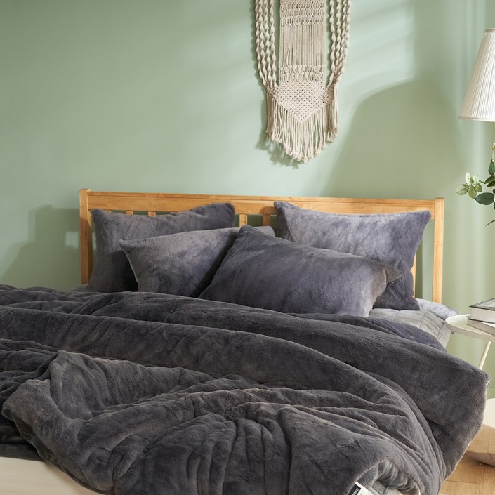 꾸미크 부드러운 극세사 차렵이불베개커버세트 4 color