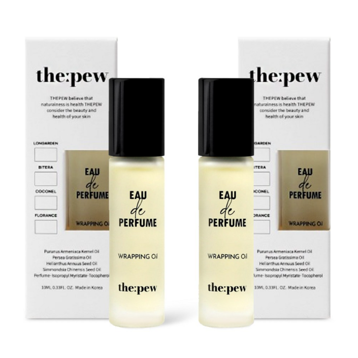 더퓨 오드퍼퓸 랩핑오일 2개입 향기나는 보습오일 바르는 보습향수