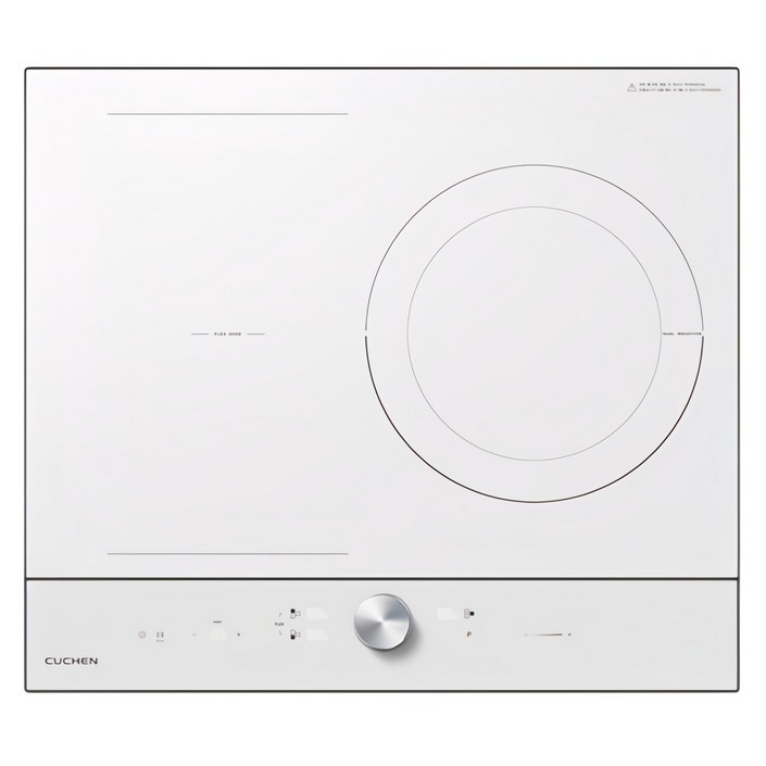 쿠첸 IH FLEX 대화구 올파워 인덕션 3구 화이트 방문설치, CIR-EW33KD0B1, 빌트인